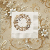 White Hummingbird Cocktail Napkins Serviette