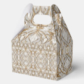 White Hummingbird Collection Muster Bevorzugung Bo Geschenkschachtel (Vorderseite)