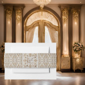 White Hummingbird Einladung Bauchband Einladungsbanderole