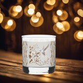 White Hummingbird Elegant Whiskyglas