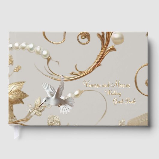 White Hummingbird Gästebuch (Vorderseite)