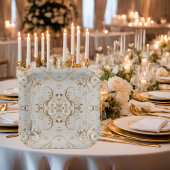 White Hummingbird Minimal Floral Paper Teller