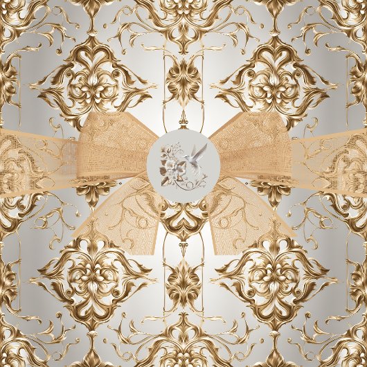 White Hummingbird Packungsaufkleber Runder Aufkleber