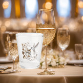 White Hummingbird Schnapsglas