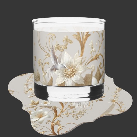 White Hummingbird Untersetzer