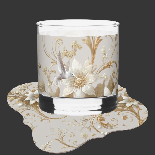 White Hummingbird Untersetzer