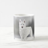 White Husky Kaffeetasse (Mittel)