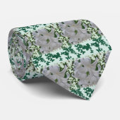 White Hyacinths Krawatte (Gerollt)