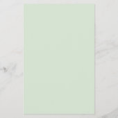 White Hydrangea Budget Bridal Dusche Einladung Flyer (Hinten)