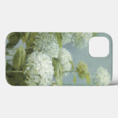 White Hydrangea Garden Case-Mate iPhone Hülle (Rückseite (Horizontal))
