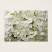 White Hydrangea Wedding Wohltätigkeit Favoriten (Rückseite)