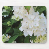 White Hydrangeas Mousepad (Vorne)