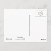 White Hydrangeas Postkarte (Rückseite)