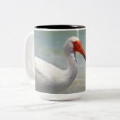 White Ibis Coffee Tasse (Vorderseite Links)