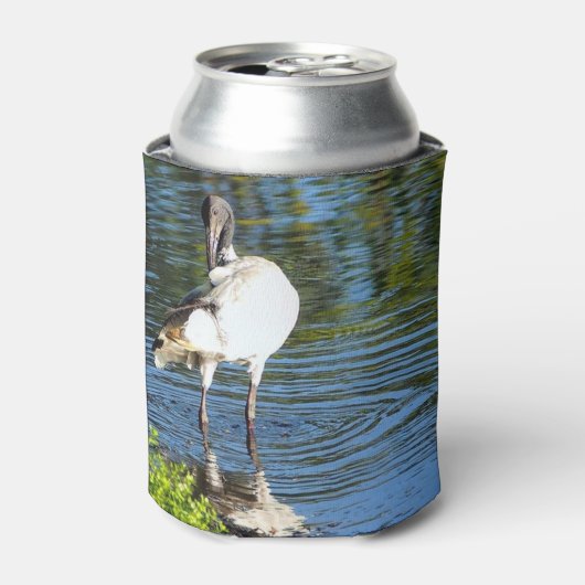 White Ibis kann cooler sein Dosenkühler (Kanne Vorderseite)