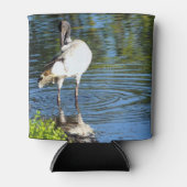 White Ibis kann cooler sein Dosenkühler (Vorderseite)