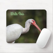 White Ibis Mousepad (Mit Mouse)