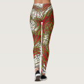 White Ink Flow Leggings (Rückseite)