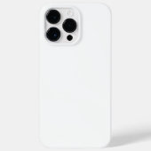 White iPhone 14 Pro Max Fall Case-Mate iPhone Hülle (Rückseite)