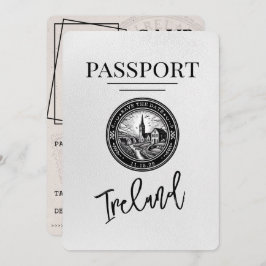 White Ireland Pass Save the Date