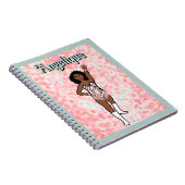 White Iridescent Notebook #1 Notizblock (Rechte Seite)