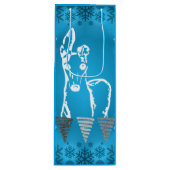 White Italian Greyhound Geschenktüte Für Weinflaschen (Vorderseite)