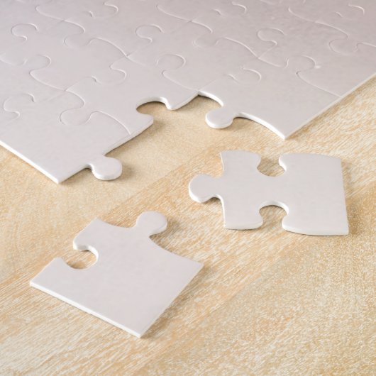 White Ivory Floral Jigsaw Puzzle (Seite)