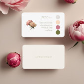 White & Ivory | Rose Wedding Attire Dress Code Begleitkarte