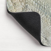 White Ivory Snakeskin Mousepad (Ecke)