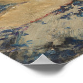 White - James McNeill Whistler Fine Art Poster (Ecke)