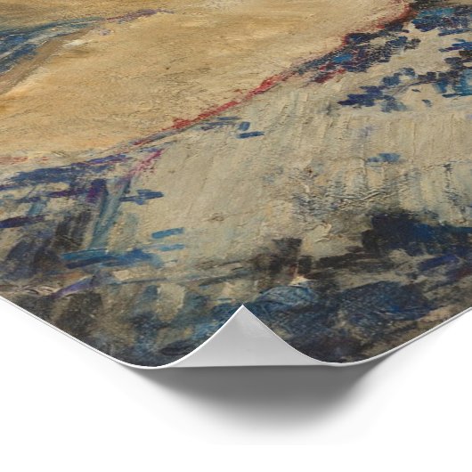 White - James McNeill Whistler Fine Art Poster (Ecke)