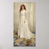White - James McNeill Whistler Fine Art Poster (Vorne)
