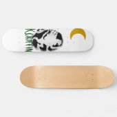 White "K. Griffin" Killosopher Skateboard Deck (Horizontal)