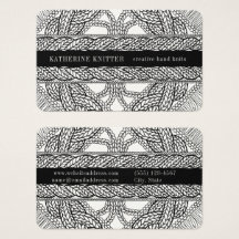 WHITE KABEL STRICK Oceana Business Card