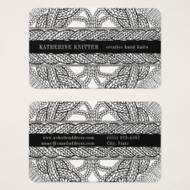 WHITE KABEL STRICK Oceana Business Card