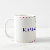 White Kamala Harris Tasse (Links)
