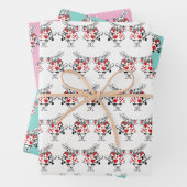 White Kanbit Trumpeter Alice im Wunderland DIY COL Geschenkpapier Set (Beispiel)