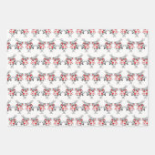 White Kanbit Trumpeter Alice im Wunderland DIY COL Geschenkpapier Set (Vorderseite)