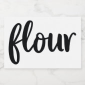 White Keramik Kitchen Canisters Zuhause Food Stora Lebensmitteletikett (Einzelnes Label)