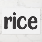 White Keramik Kitchen Canisters Zuhause Food Stora Lebensmitteletikett (Einzelnes Label)