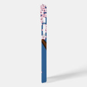 White Kimono Kokeshi Doll - Niedlich Geisha Girl Case-Mate iPhone Hülle (Rückseite / Links)