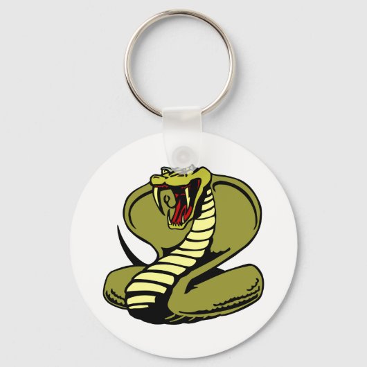 White King Cobra Schlüsselanhänger (Vorderseite)