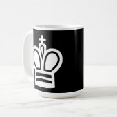 White King Kaffeetasse (Vorderseite Links)