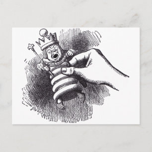 White King Postkarte