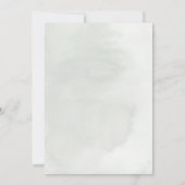 White King Protea Orchids Tropics Probe Dinner Einladung (Rückseite)