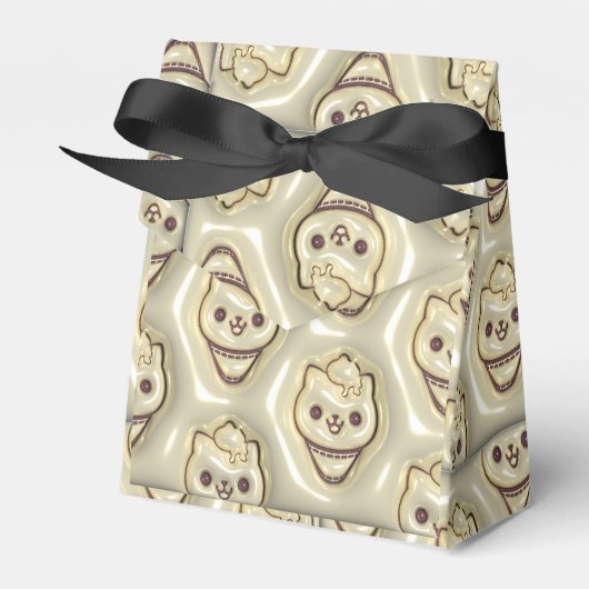 White Kitty Ice Creme Cone Geschenkschachtel (Vorderseite)