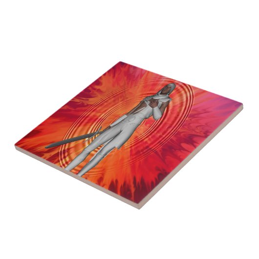 White Knight Fliese (Seite)