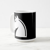 White Knight Kaffeetasse (Vorderseite Links)