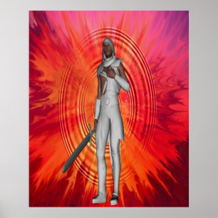 White Knight Poster