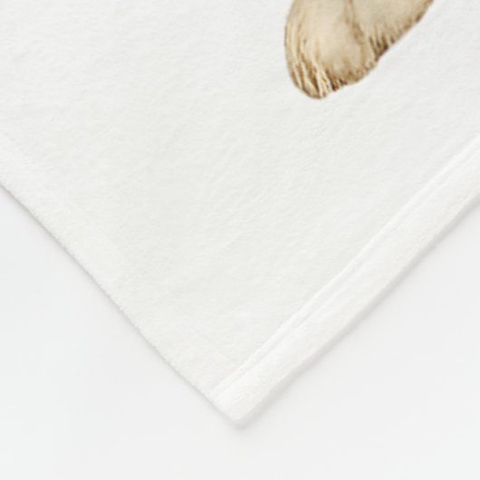 White Lab Christmas Tree Light Pajama Labrador Dog Fleecedecke (Ecke)